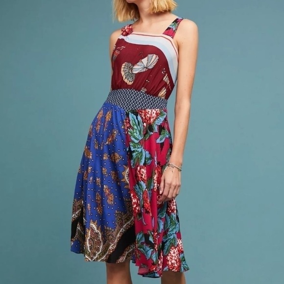 Anthropologie Moulinette Soeurs Mildred Dress Size 0 - Picture 4 of 8